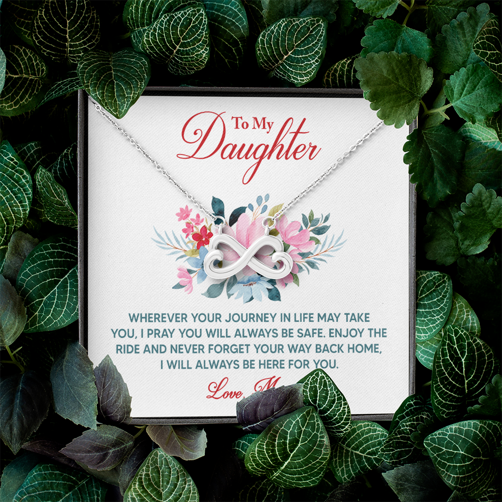 Endless Love Necklace: To My Daughter