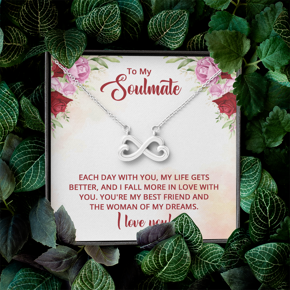 Endless Love Necklace:To My Soulmate I Love You !