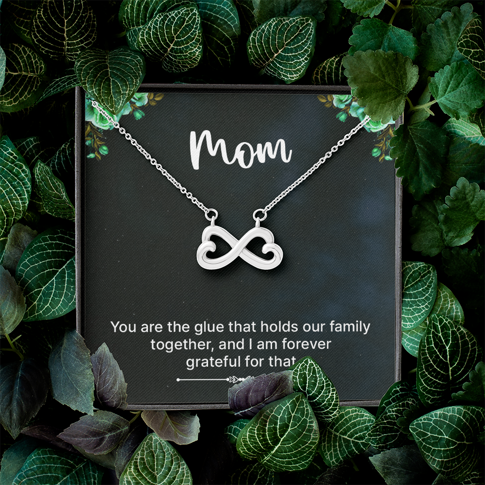Endless Love Necklace : Mom- You Are The Glue