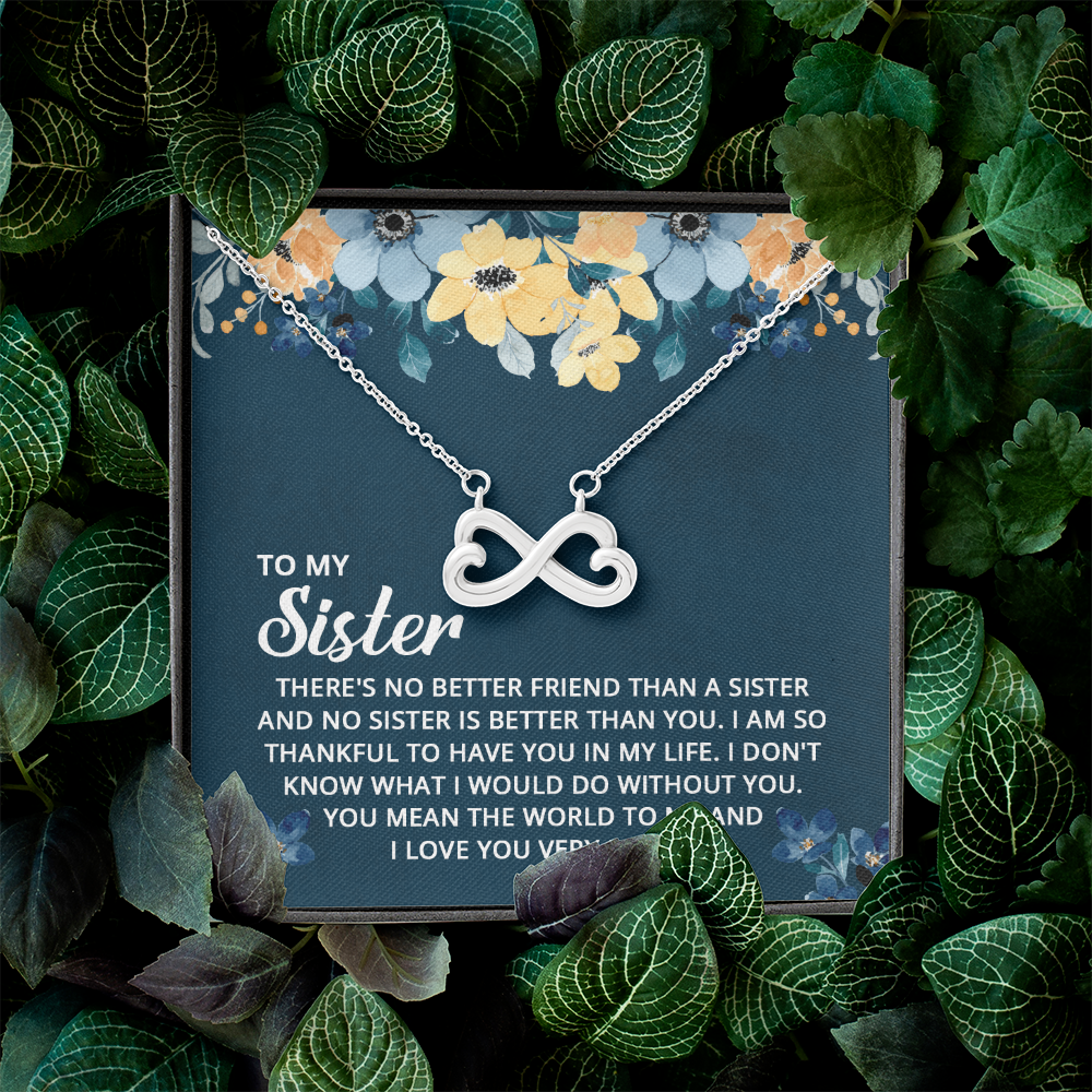 Endless Love Necklace:To My Sister