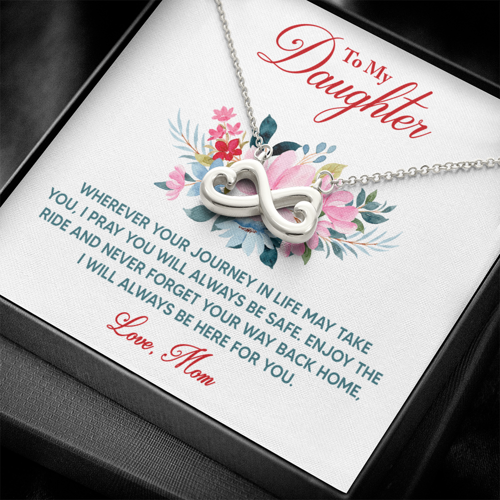 Endless Love Necklace: To My Daughter