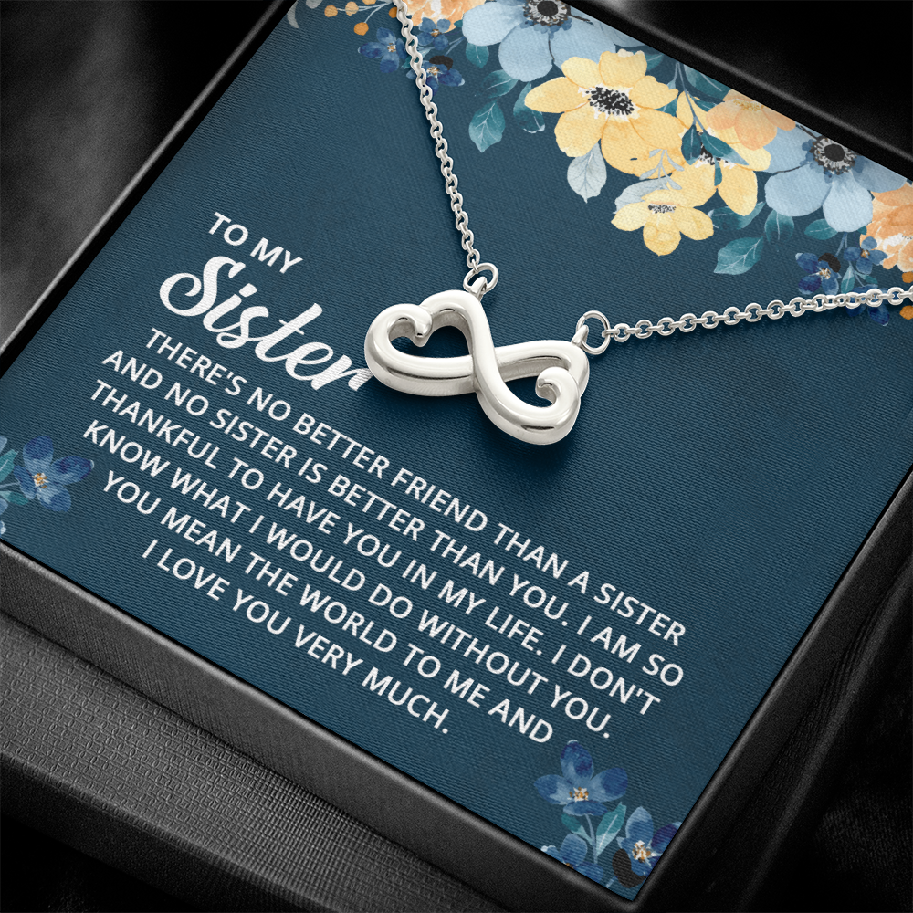 Endless Love Necklace:To My Sister