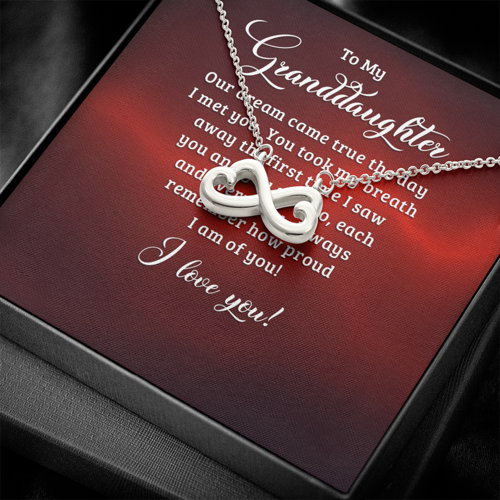 Endless Love Necklace:To My Granddaughter