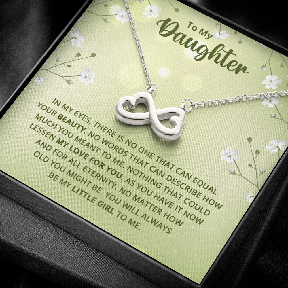 Endless Love Necklace: Daughter -In My Eyes My Little Girl