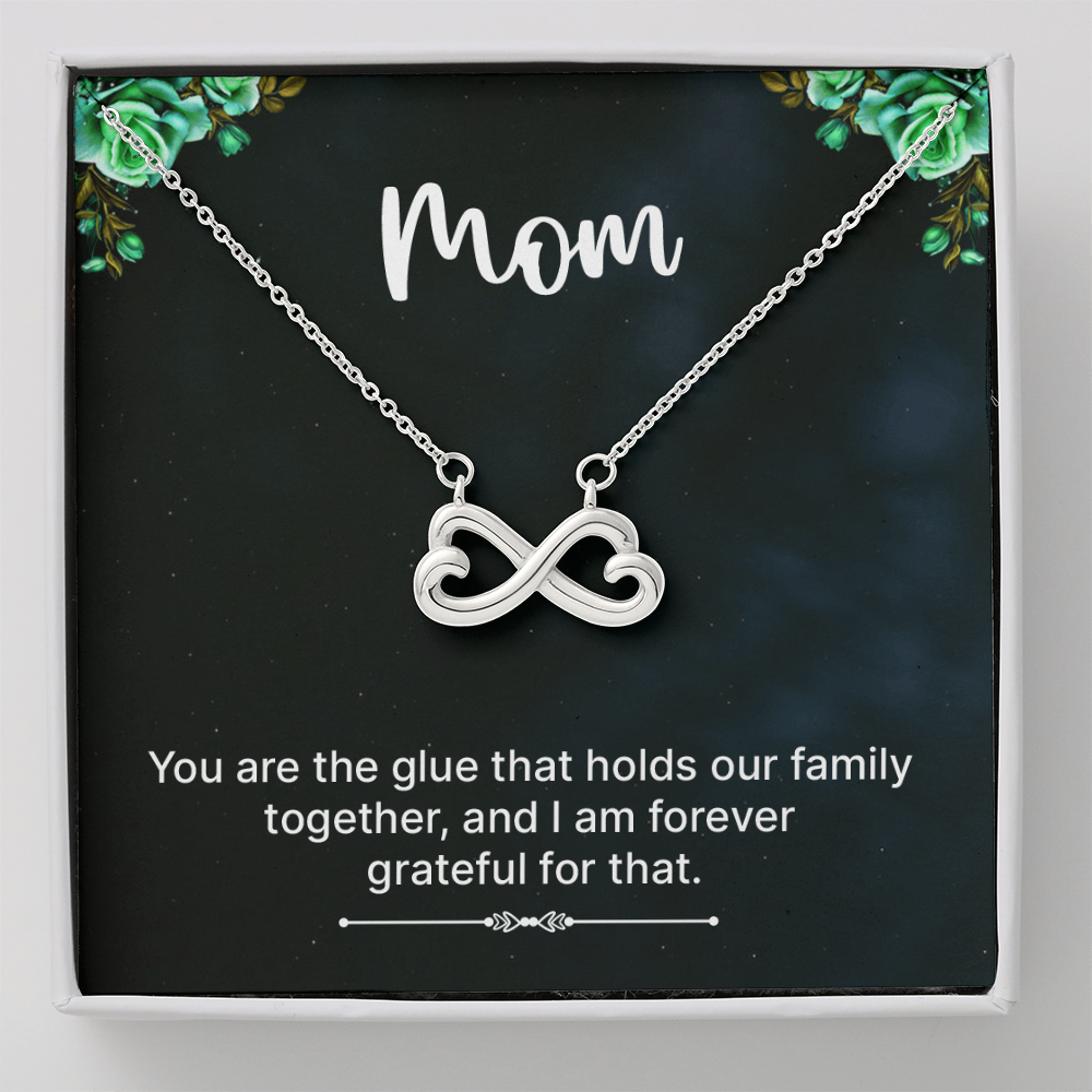 Endless Love Necklace : Mom- You Are The Glue