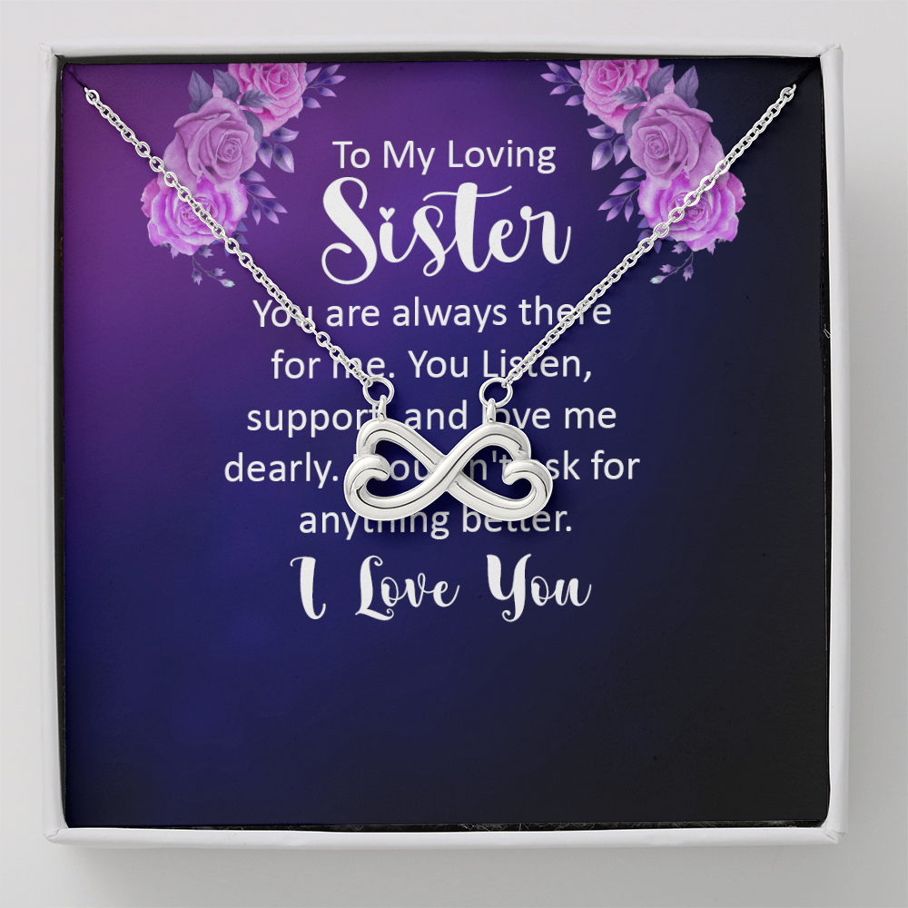 Endless Love Necklace : To My Loving Sister