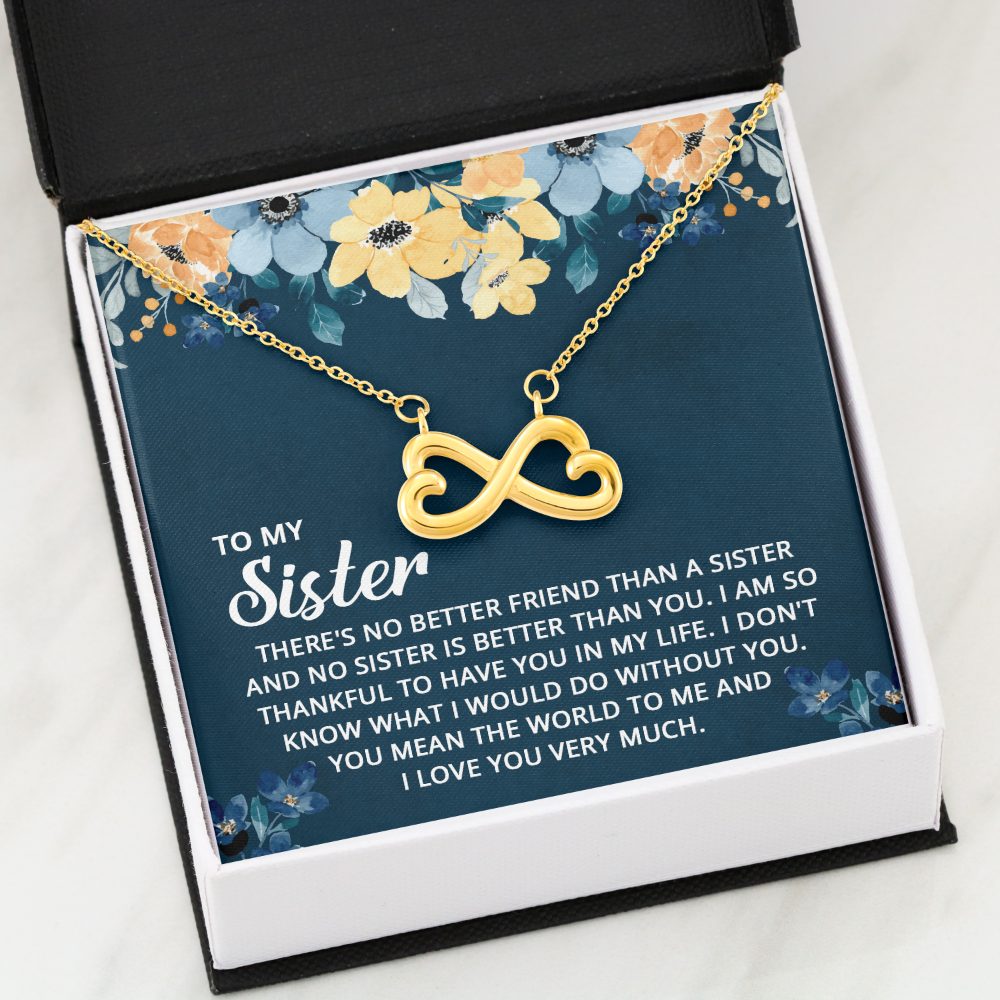 Endless Love Necklace:To My Sister