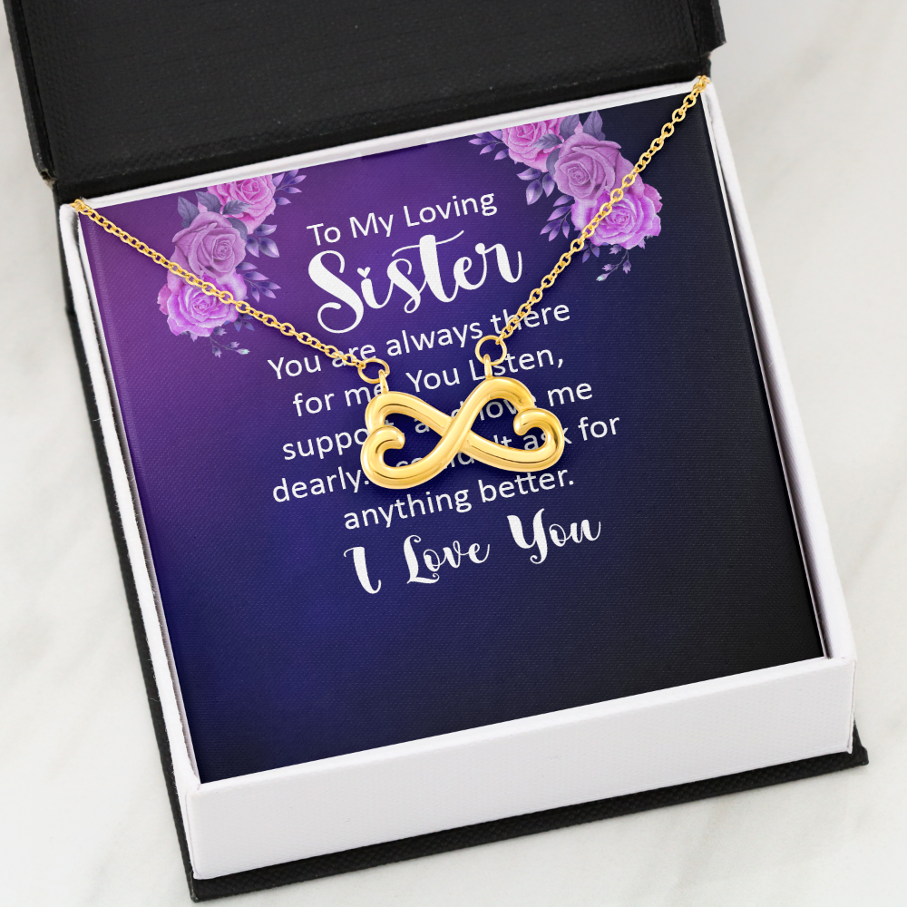 Endless Love Necklace : To My Loving Sister