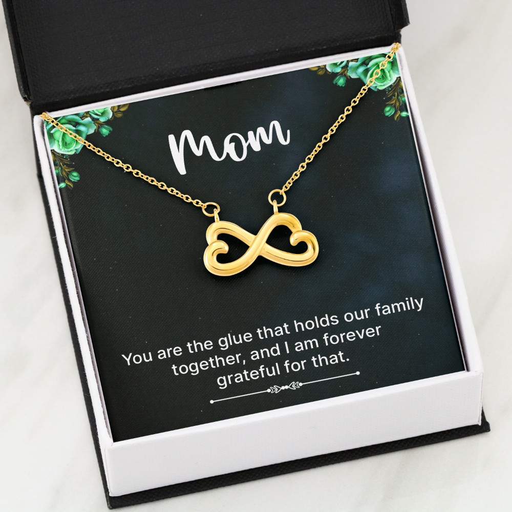 Endless Love Necklace : Mom- You Are The Glue