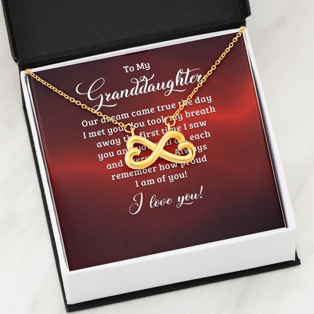 Endless Love Necklace:To My Granddaughter