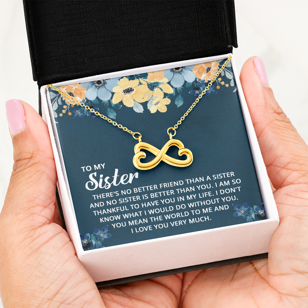 Endless Love Necklace:To My Sister