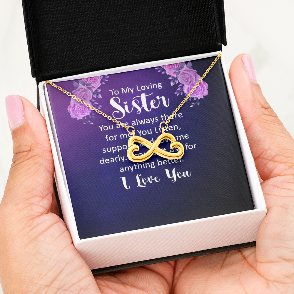 Endless Love Necklace : To My Loving Sister