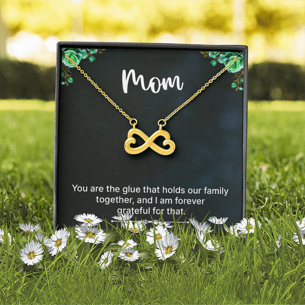 Endless Love Necklace : Mom- You Are The Glue