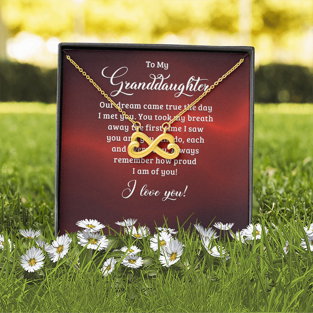 Endless Love Necklace:To My Granddaughter