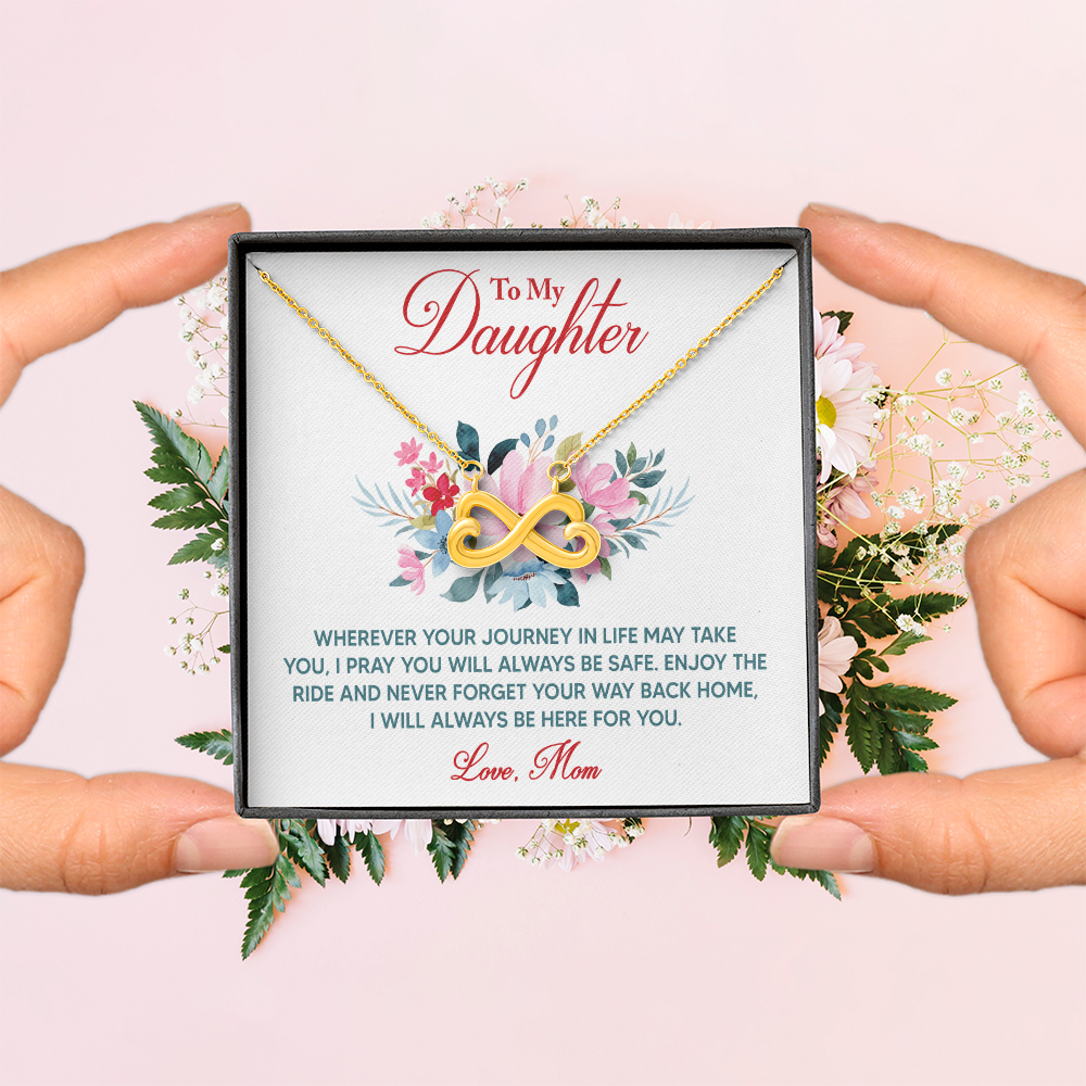 Endless Love Necklace: To My Daughter