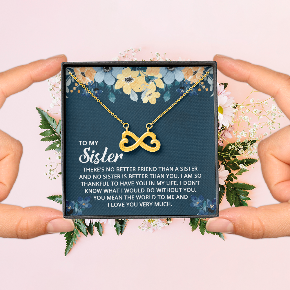 Endless Love Necklace:To My Sister