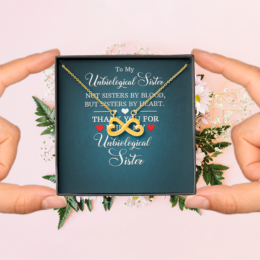 Endless Love Necklace:To My Unbiological Sister