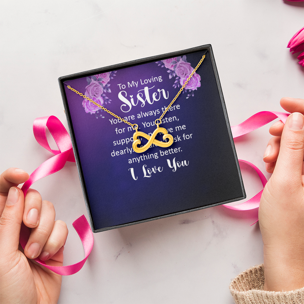 Endless Love Necklace : To My Loving Sister