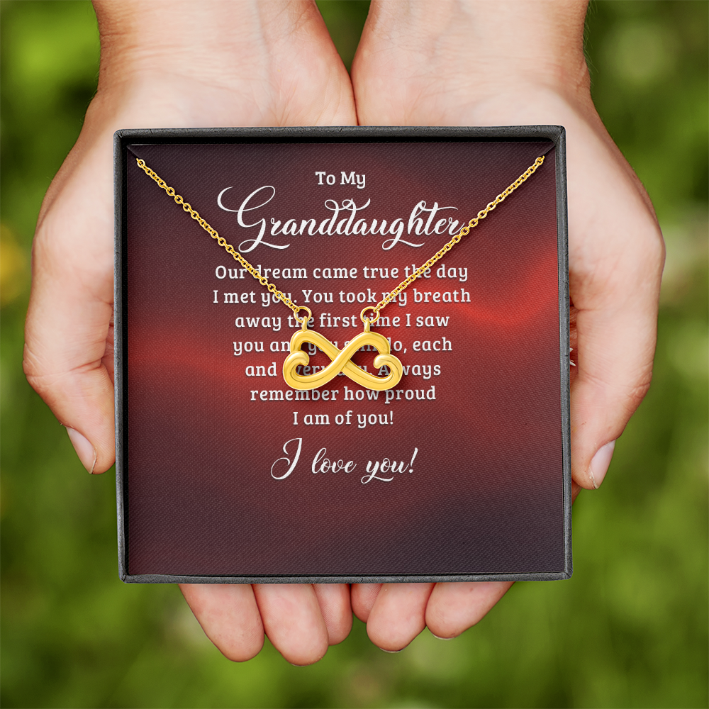 Endless Love Necklace:To My Granddaughter