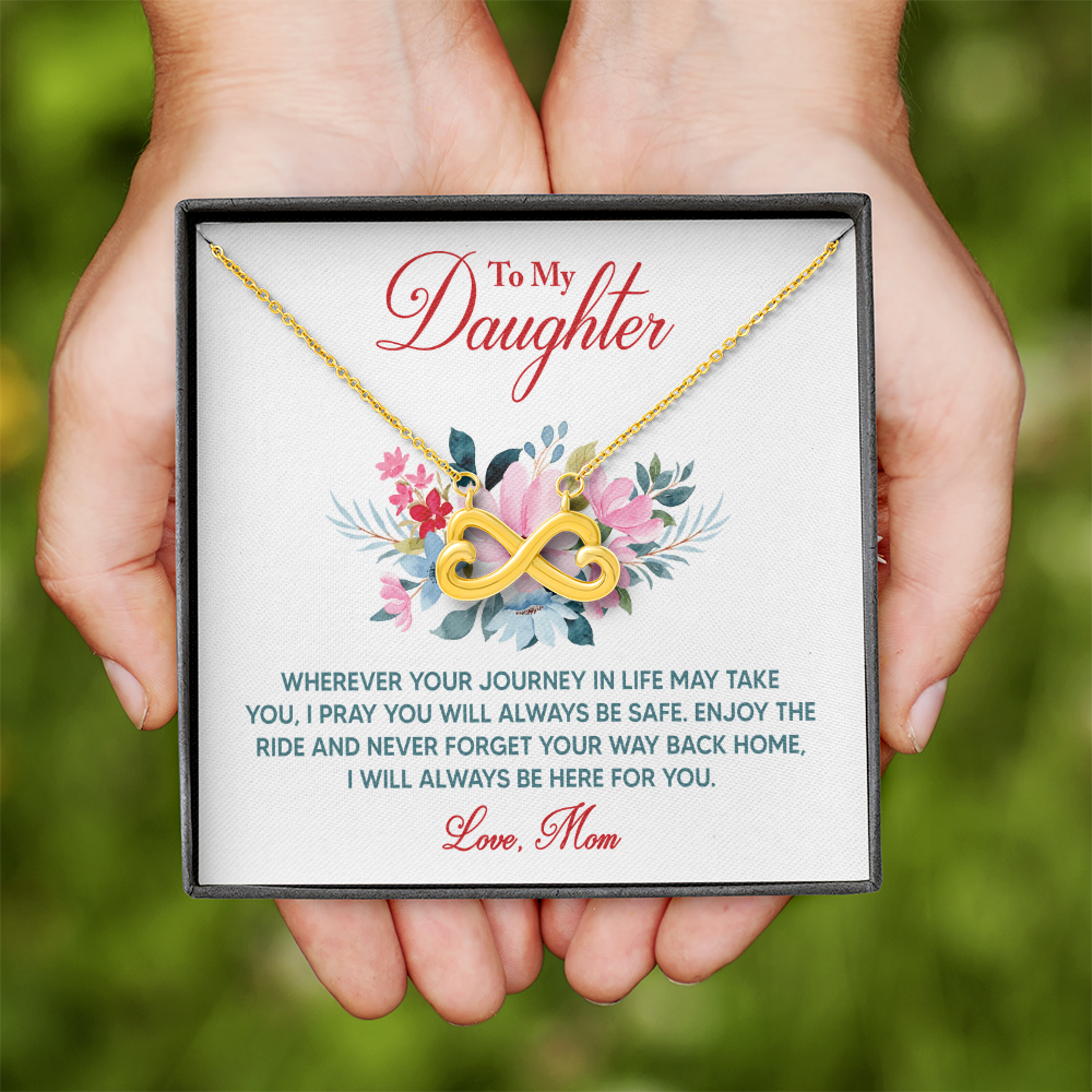 Endless Love Necklace: To My Daughter