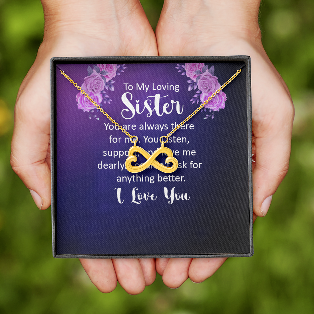 Endless Love Necklace : To My Loving Sister