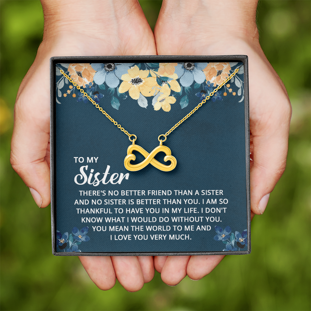 Endless Love Necklace:To My Sister