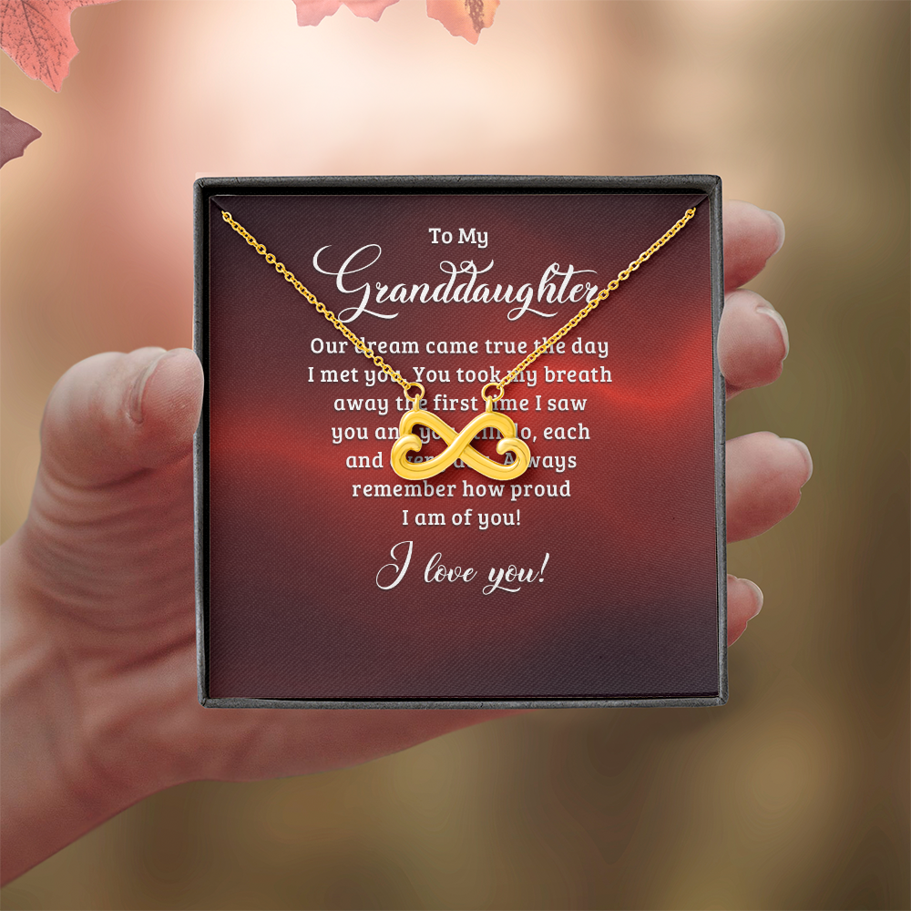 Endless Love Necklace:To My Granddaughter