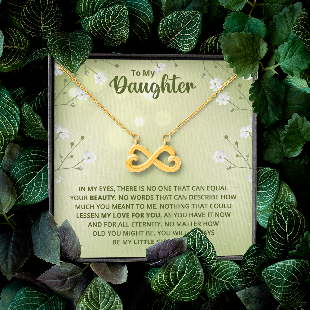 Endless Love Necklace: Daughter -In My Eyes My Little Girl
