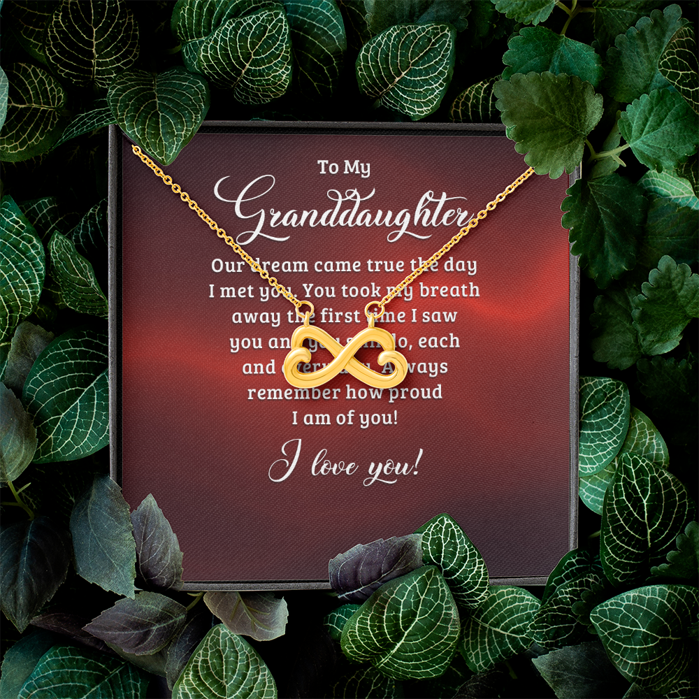 Endless Love Necklace:To My Granddaughter