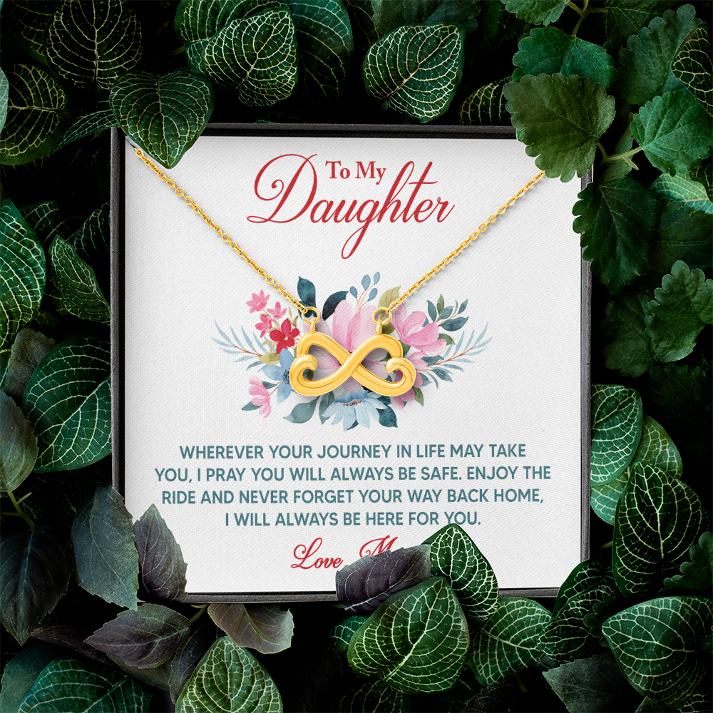 Endless Love Necklace: To My Daughter