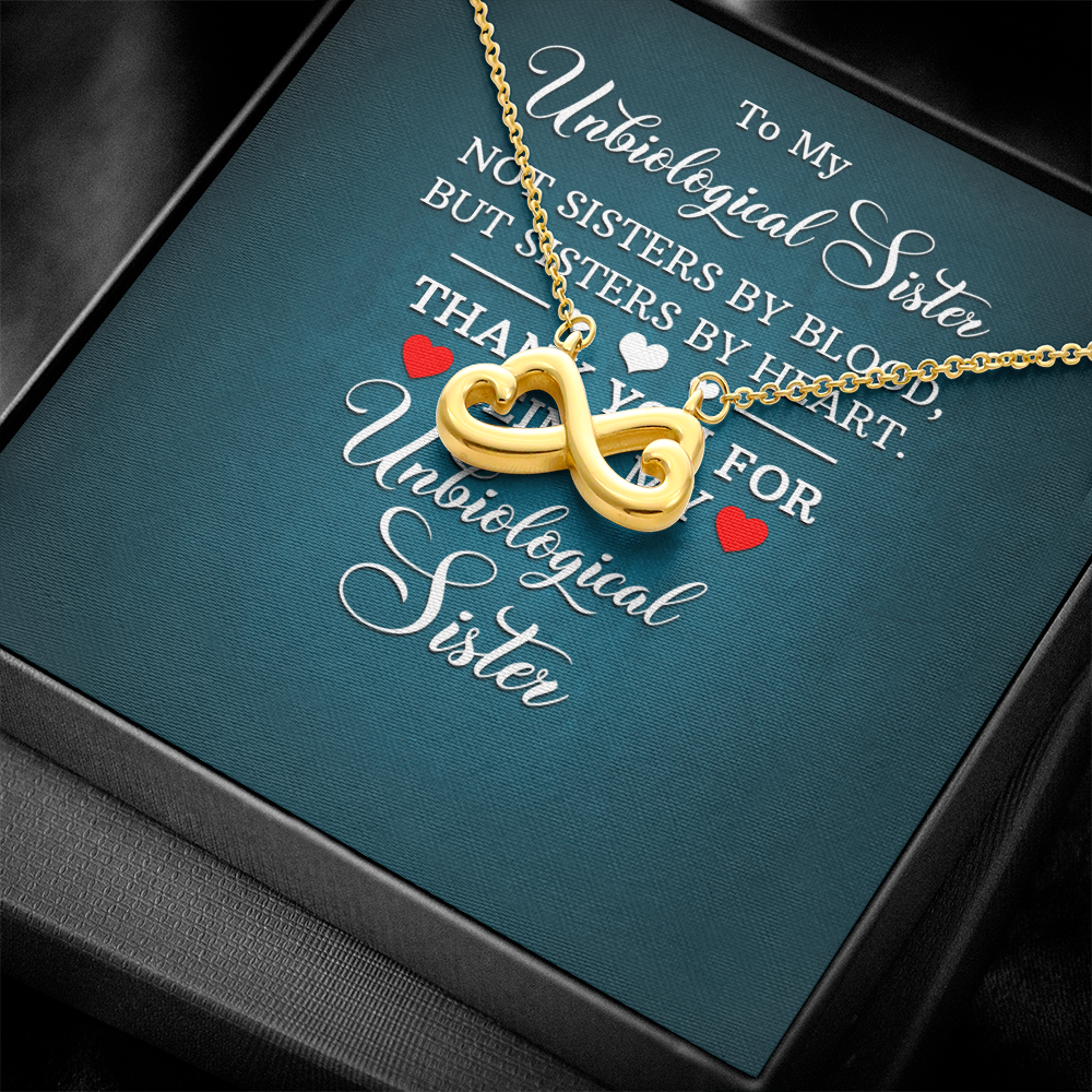 Endless Love Necklace:To My Unbiological Sister