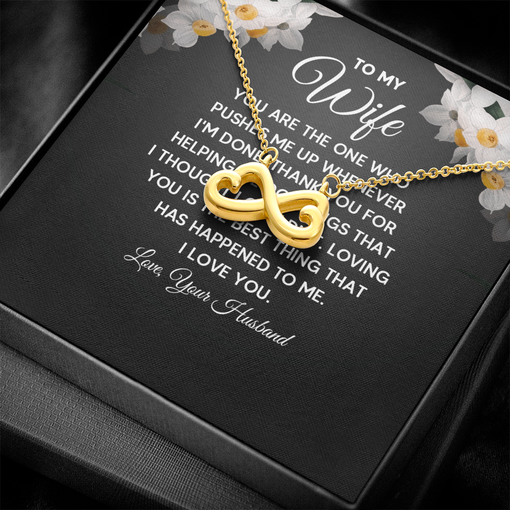Endless Love Necklace: To My Wife You Are The One