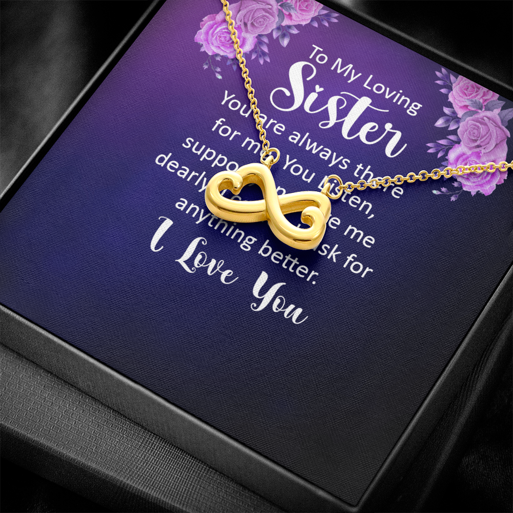 Endless Love Necklace : To My Loving Sister
