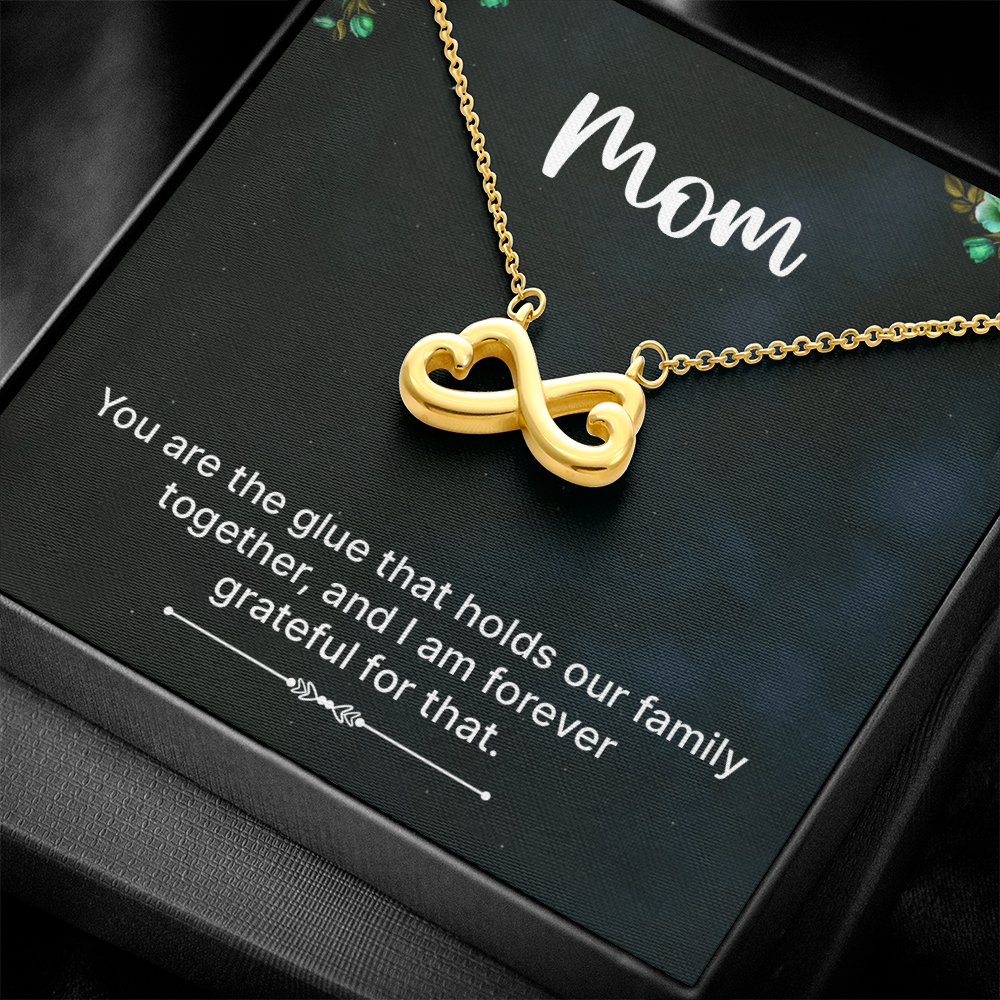 Endless Love Necklace : Mom- You Are The Glue