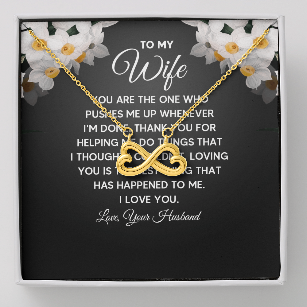 Endless Love Necklace: To My Wife You Are The One