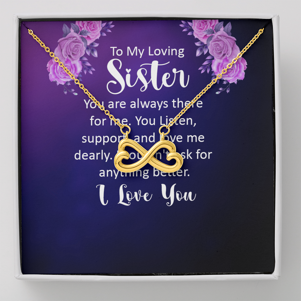 Endless Love Necklace : To My Loving Sister