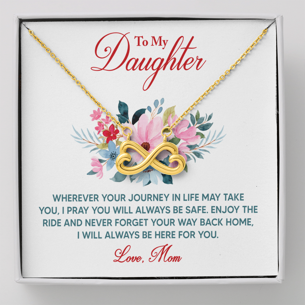 Endless Love Necklace: To My Daughter