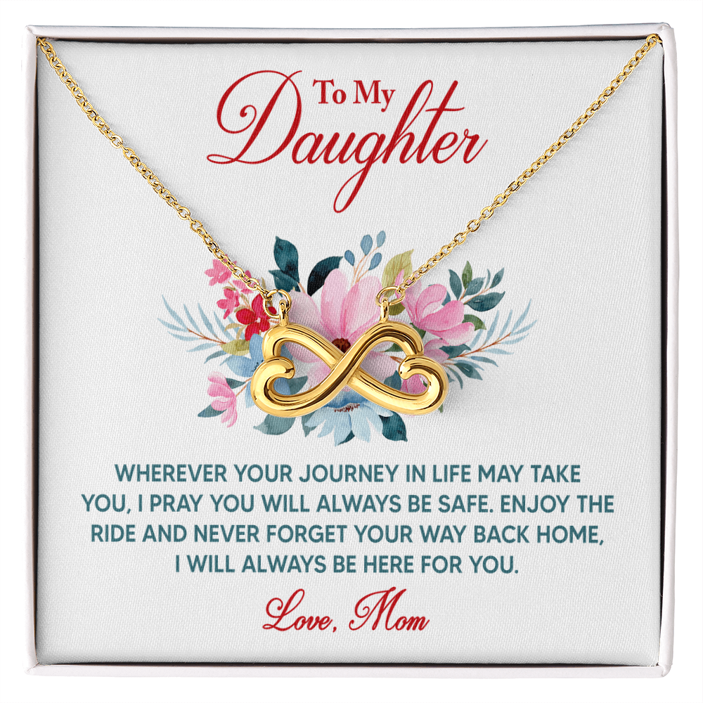 Endless Love Necklace: To My Daughter
