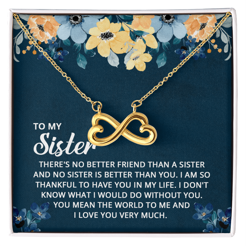 Endless Love Necklace:To My Sister