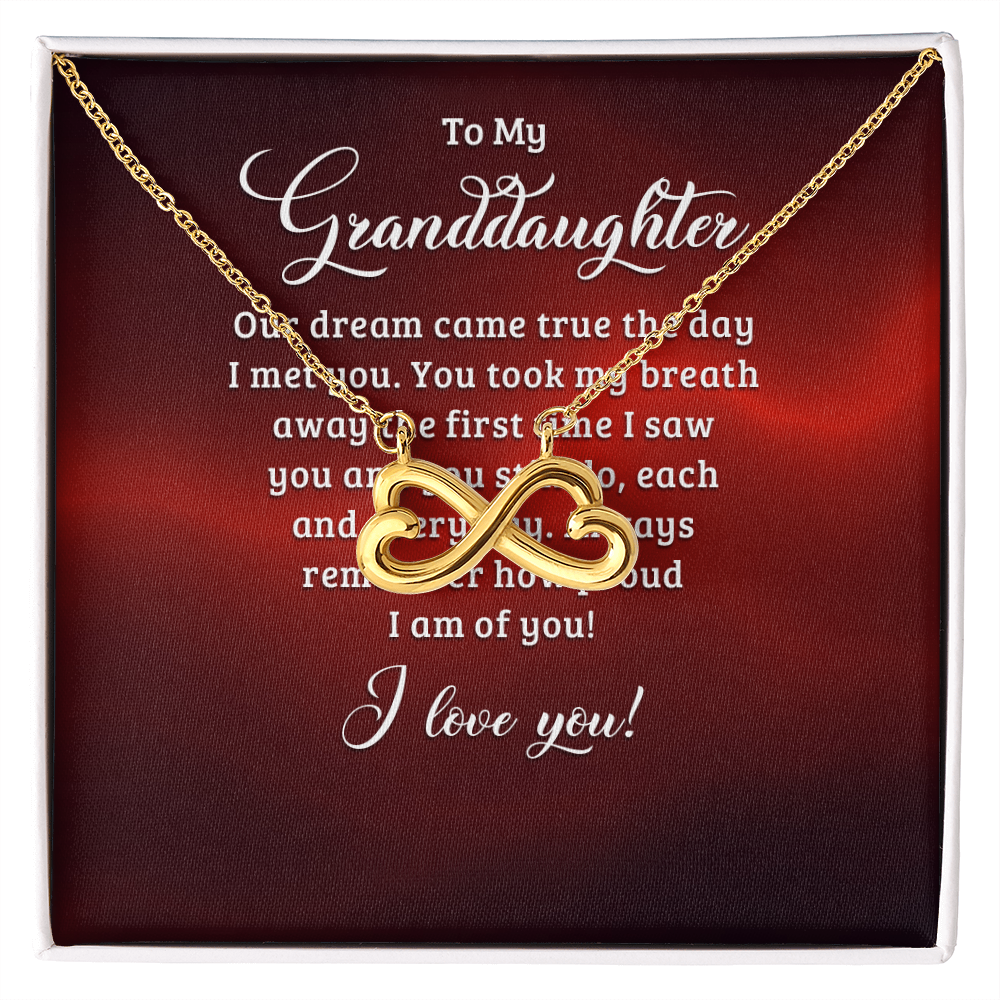 Endless Love Necklace:To My Granddaughter