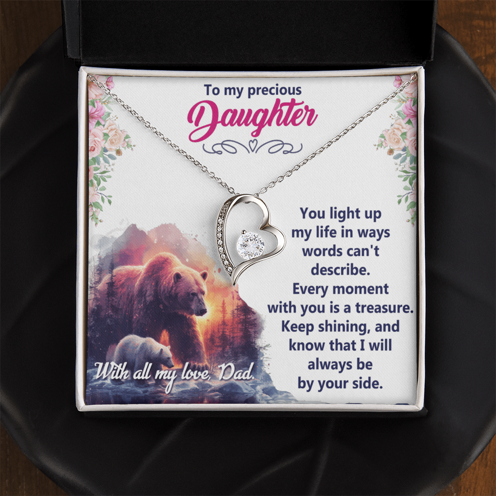 Forever Love Necklace: To My Precious Daughter