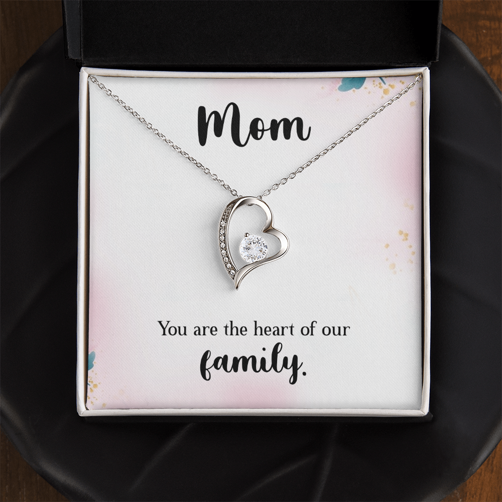 Forever Love Necklace: Mom You Are The Heart