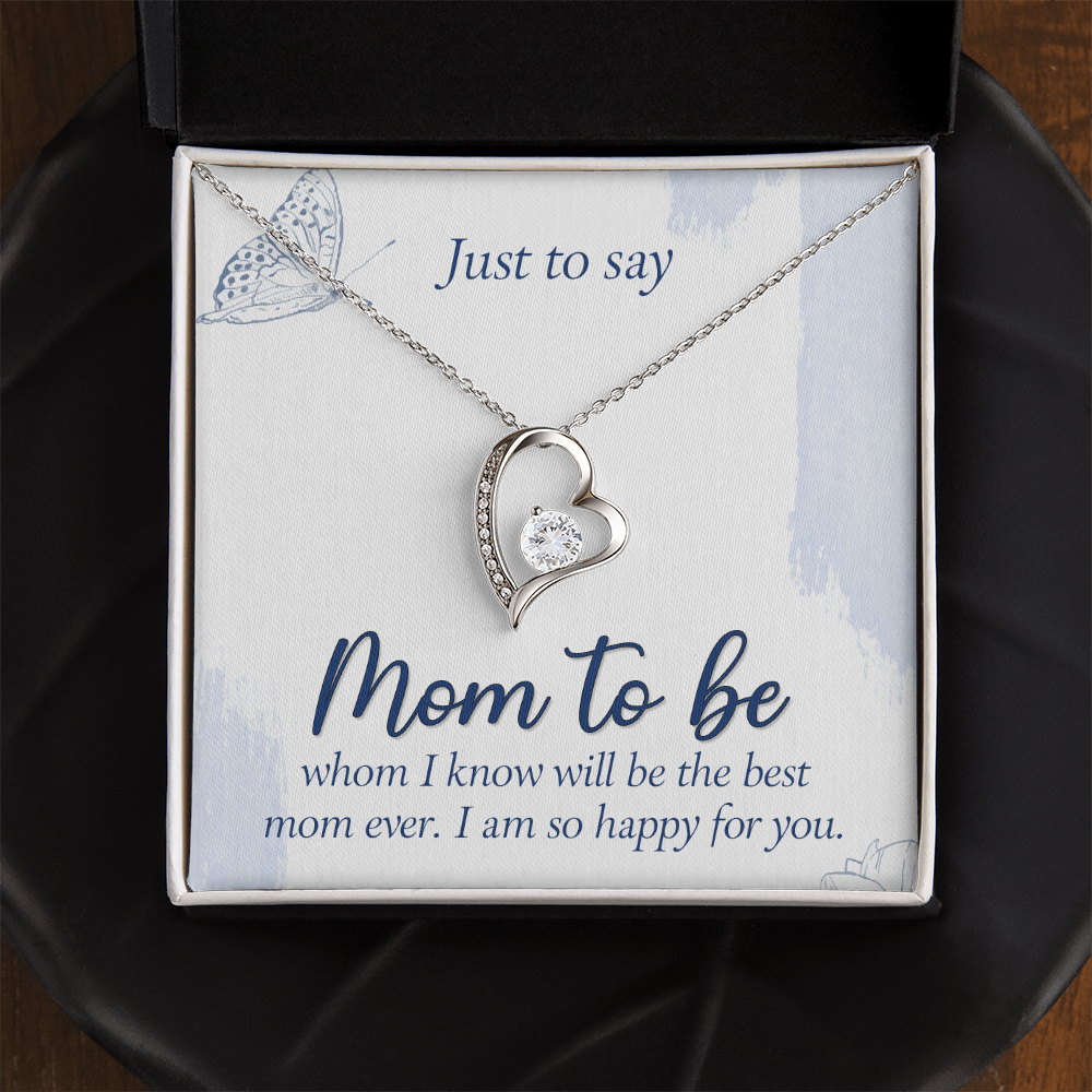 Forever Love Necklace:Just To Say Mom To Be