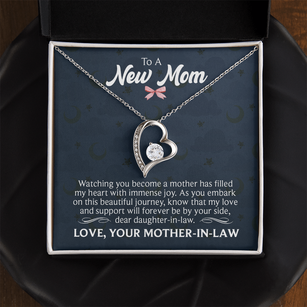 Forever Love Necklace: To A New Mom Love Your Mother-In-Law