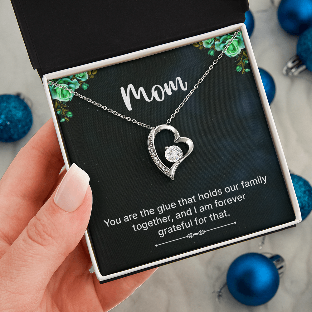 Forever Love Necklace: Mom You Are The Glue