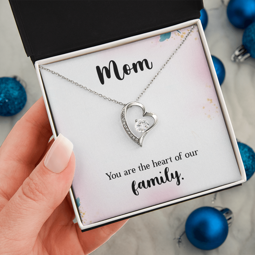 Forever Love Necklace: Mom You Are The Heart