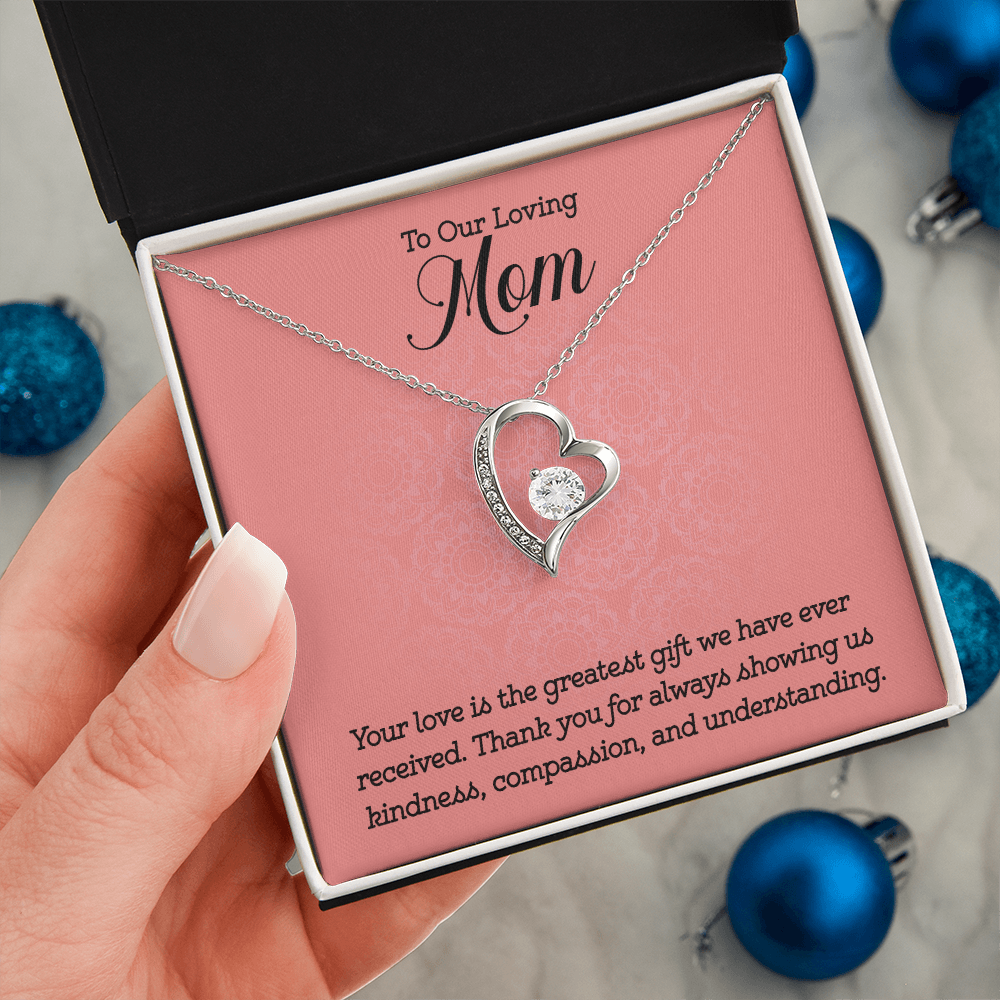 Forever Love Necklace:To Our Loving Mom