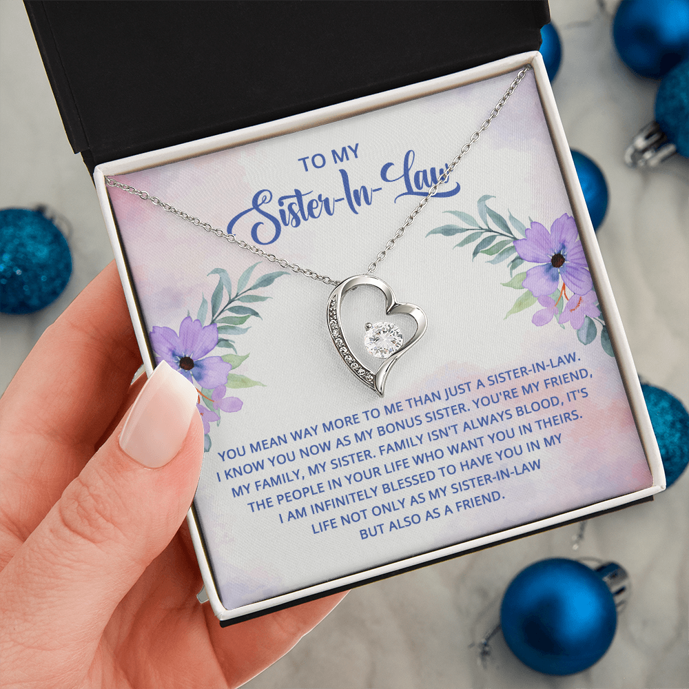 Forever Love Necklace:To My Sister In Law