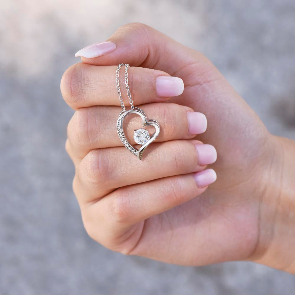 Forever Love Necklace: To My Daughter Love Mom