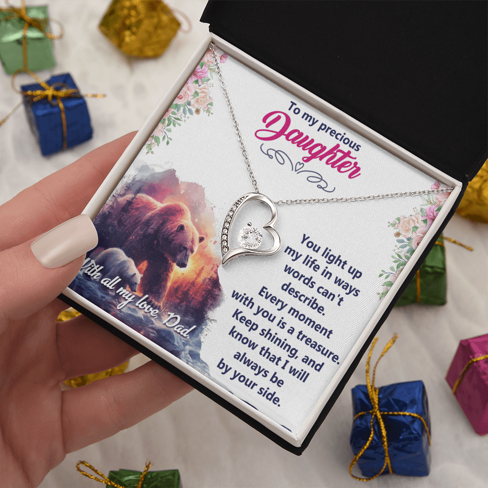 Forever Love Necklace: To My Precious Daughter